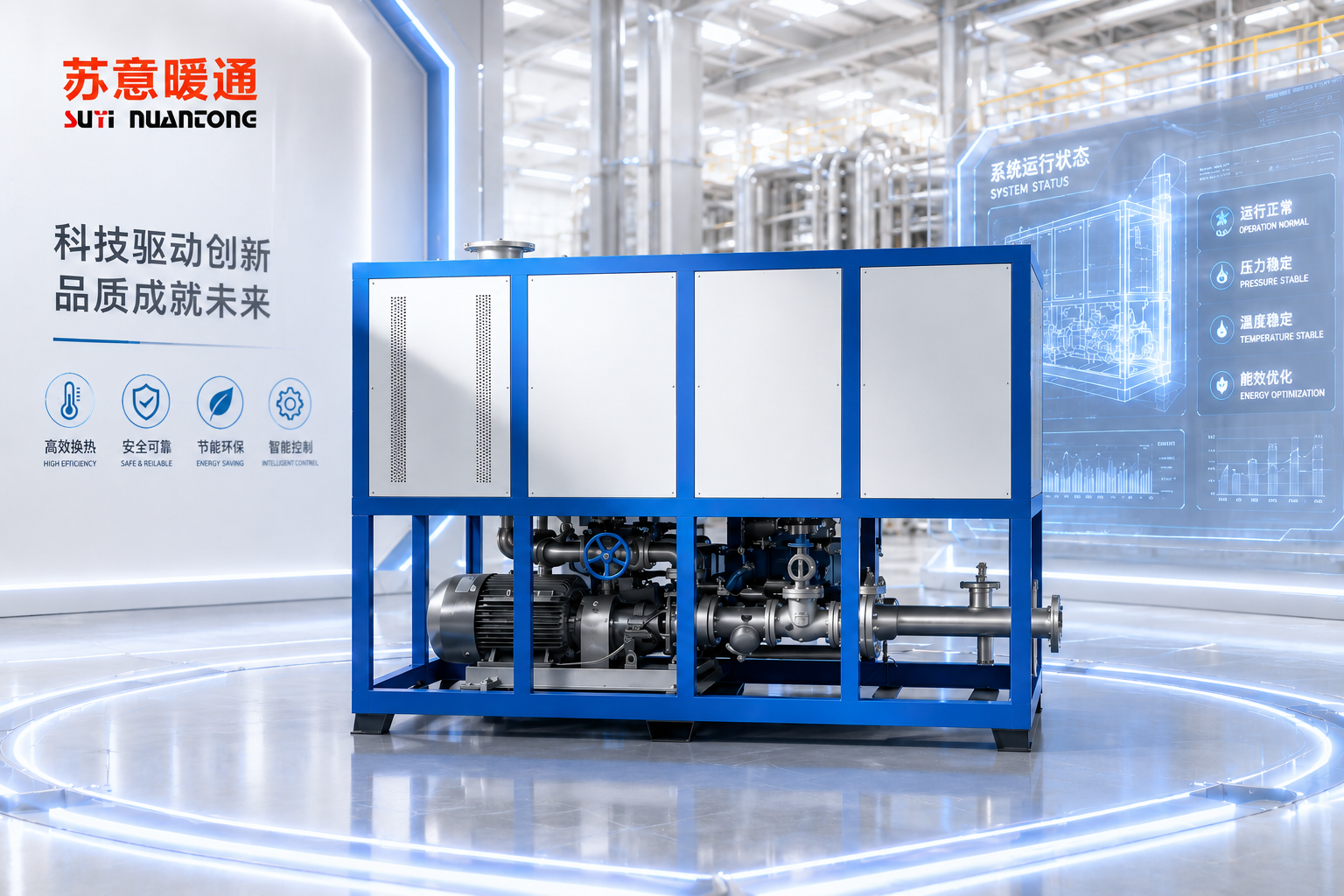 600-800KW电热导热油炉